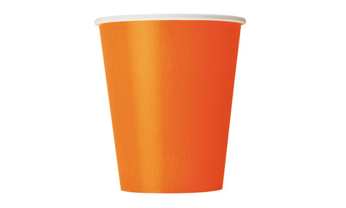 vaso naranja