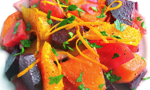 Ensalada de Remolacha con Naranja