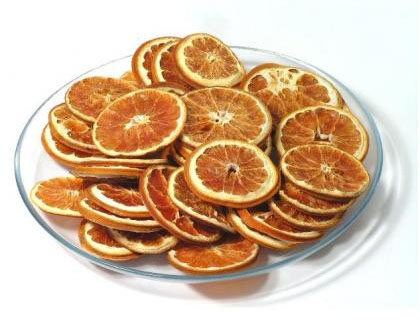 naranjas deshidratadas